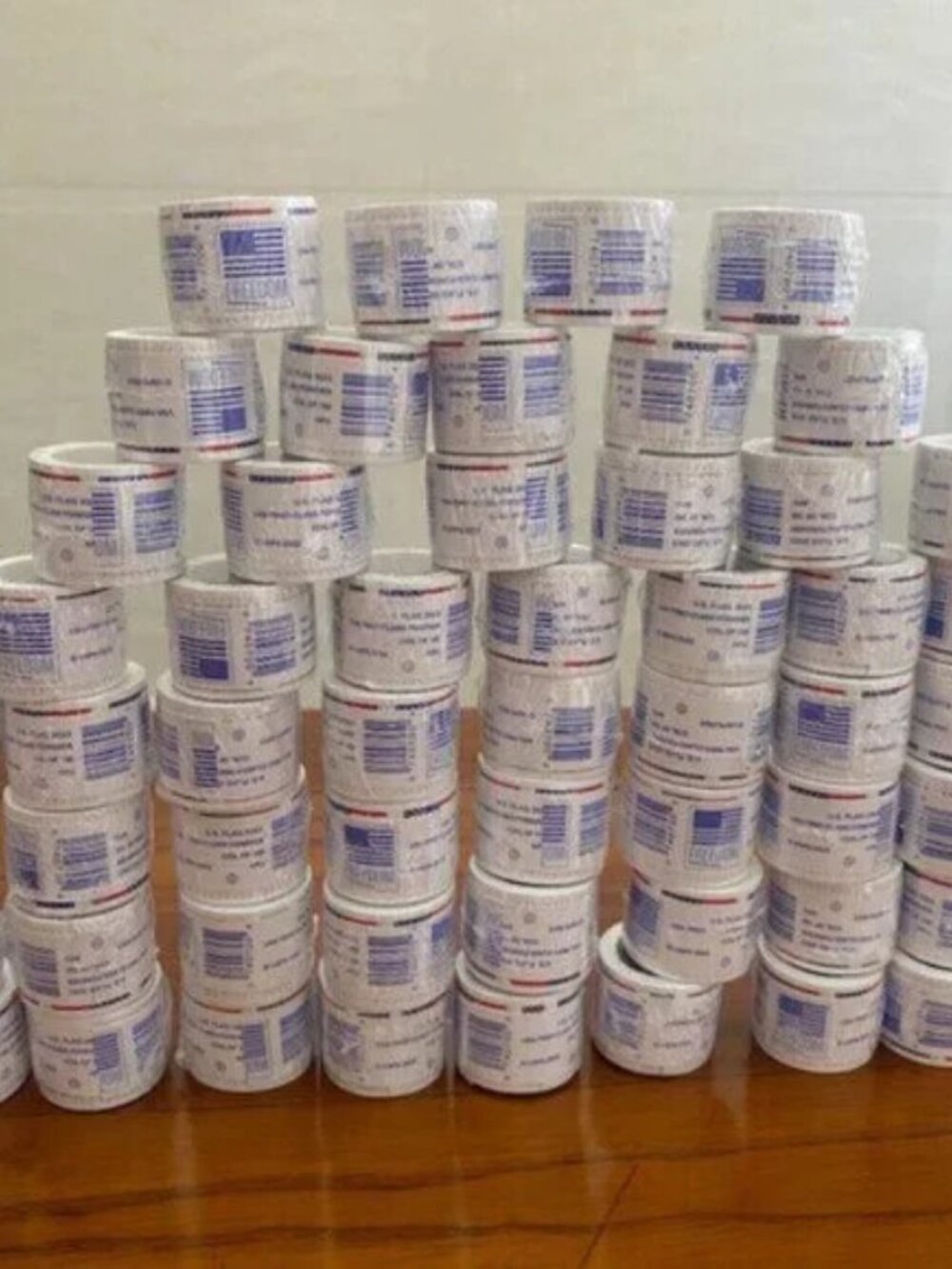 Forever Stamps 2023 ten roll 60 roll = 6000 pcs